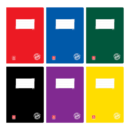 Picture of STUDENT NOTEBOOK 6 COLORS  Α4 50S