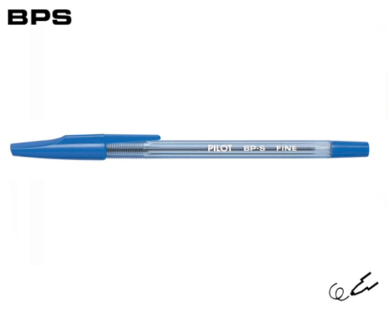 Picture of PILOT PEN BP-S FINE 0.7mm BLUE