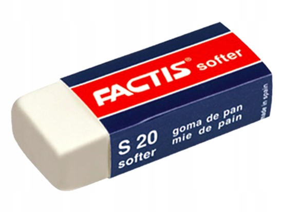 Picture of ERASER FACTIS SOFTER S20