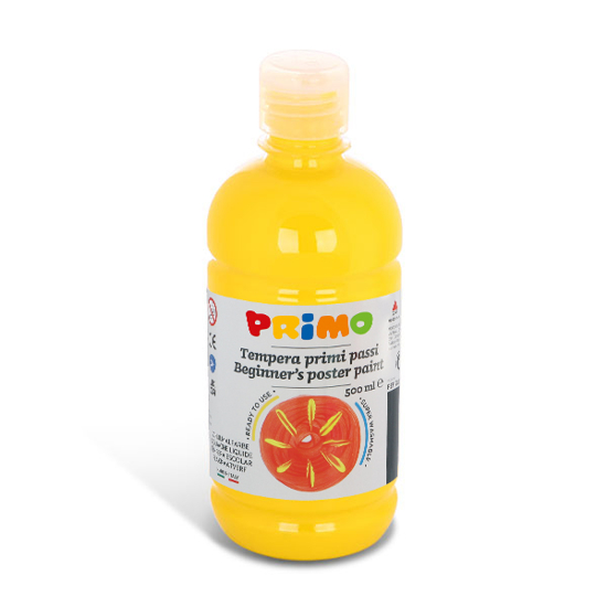 Picture of TEMPERA BOTTLE 500ML N.201 LIGHT YELLOW CMP