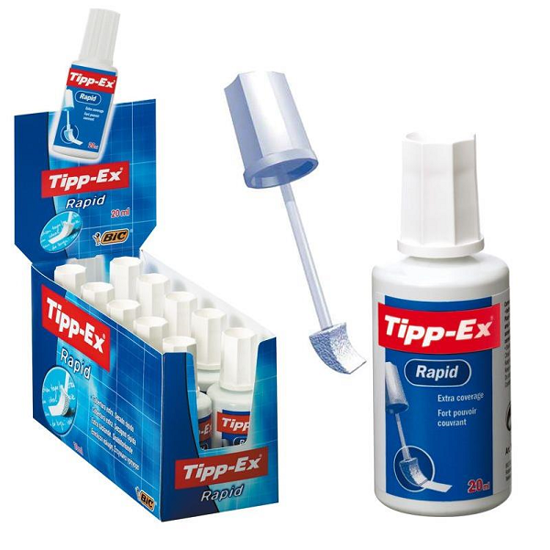 Picture of CORRECTIVE LIQUID BOTTLE SPONGE TIPP-EX 20ml