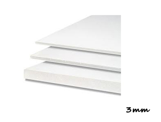 Picture of MODEL PAPER WHITE 3mm 50X70