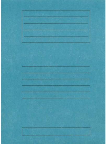 Picture of BLUE FOLDER PAPER WITH WING