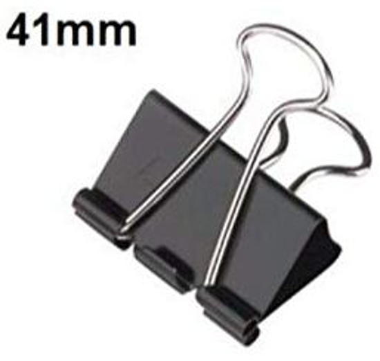 Picture of BINDER CLIP 41mm BLACK