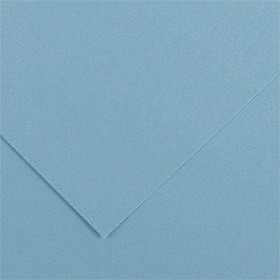 Picture of PAPER CANSON COLORLINE 50x70 220gr 20 SKY BLUE