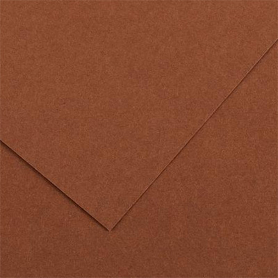 Picture of PAPER CANSON COLORLINE 50x70 220gr 34 CHOCOLATE