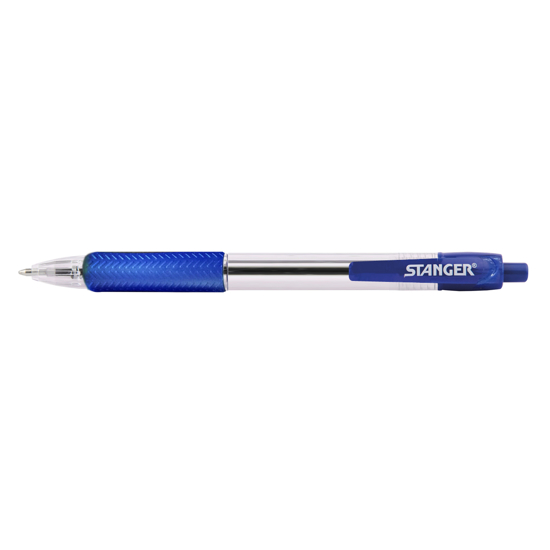 Εικόνα της Στυλό soft grip 1.0 μπλε Stanger