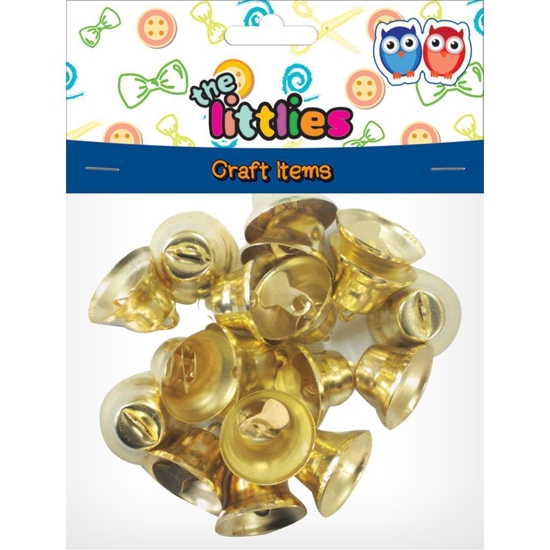 Picture of BELLS HANDCRAFTED THE LITTLIES GOLD 20MM 18 PCS.