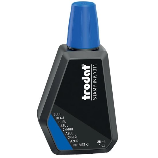 Picture of INK STAMP TRODAT 7011 28ml BLUE
