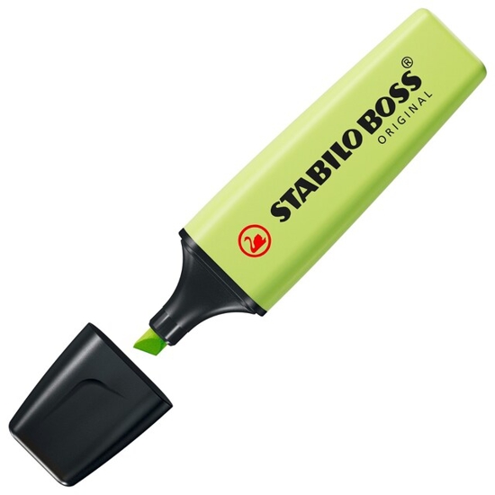 Picture of UNDERLINE MARKER STABILO BOSS 70/133 PASTEL LIGHT GREEN