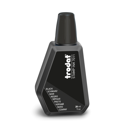 Picture of INK STAMP TRODAT 7011 28ml BLACK