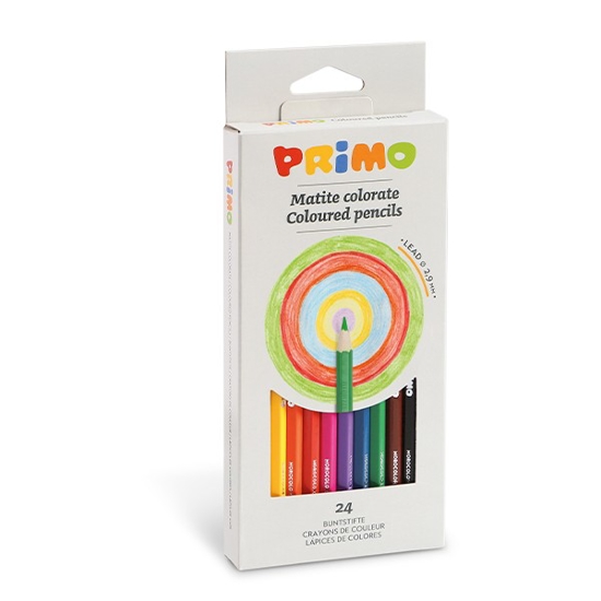Picture of COLORED PENCILS 2.9MM SET OF 24 COLOURS CMP * CN *
