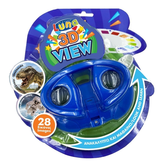 Picture of CAMERA 3D IMAGE WITH DISKS DINOSAURS - SPACE LUNA TOYS