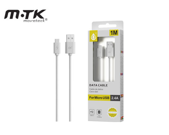 Picture of MTK CABLE MICRO SB 2.4A 1M AS100 2100271 WHITE