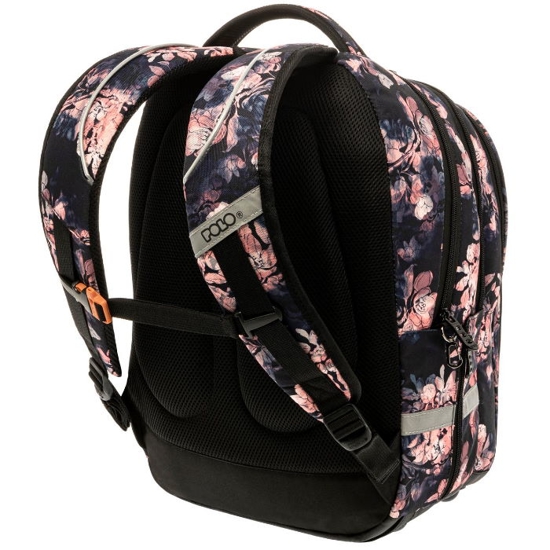 Picture of POLO BACKPACK PRIME GIRL FLOWER 3 SEATS 901021-8126