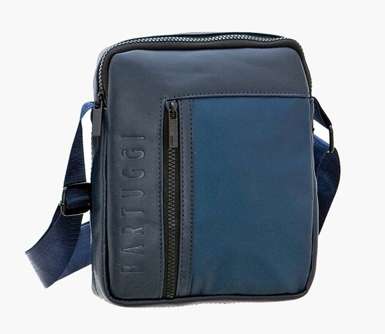 Εικόνα της Bartuggi Ανδρική τσάντα ταχυδρόμου Μπλε - 718-110605-42