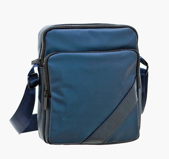 Εικόνα της Bartuggi Ανδρική τσάντα ταχυδρόμου Μπλε - 82-718-110637