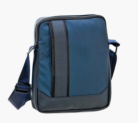 Εικόνα της Bartuggi Ανδρική τσάντα ταχυδρόμου Μπλε - 82-718-110606