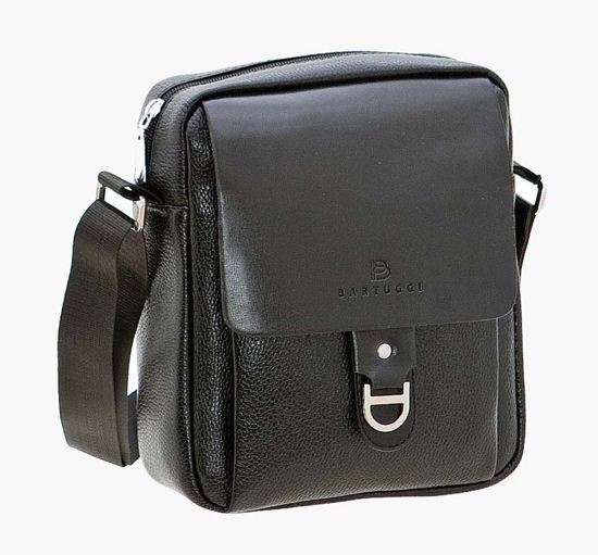 Εικόνα της Bartuggi Ανδρική τσάντα ταχυδρόμου Μαύρο - 83-718-110629