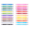 Picture of SET CALLIGRAPHY DELI MARKER WASHABLE NOSE & BRUSH 24 COLORS EMOTION COLORS