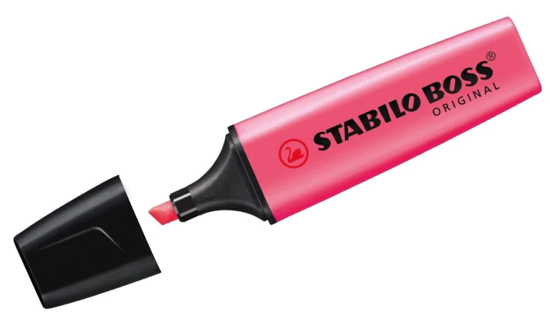 Picture of UNDERLINE MARKER STABILO BOSS ORIGINAL PINK