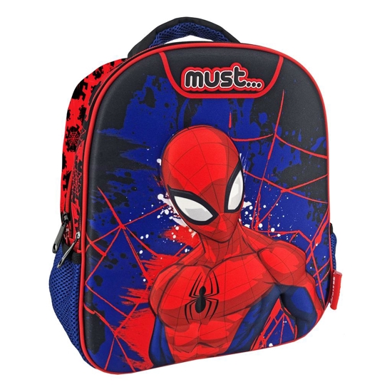 Picture of SCHOOL BACKPACK TODDLER SPIDERMAN MUST 2 POCKETS