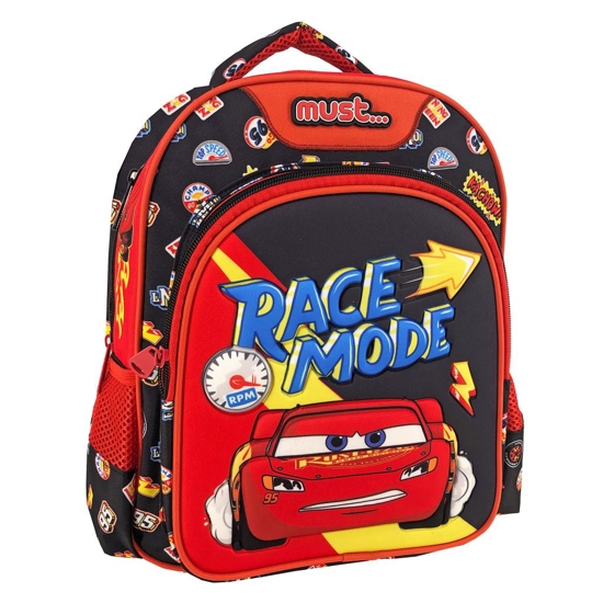 Picture of SCHOOL BACKPACK TODDLER DISNEY CARS RACE MODE MUST 2 POCKETS