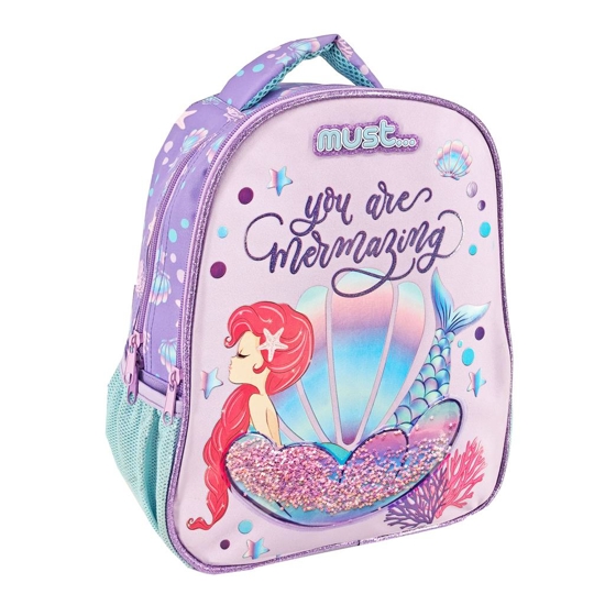 Picture of SCHOOL BACKPACK TODDLER MUST MERMAZING 2 POCKETS