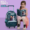 Picture of PRIMARY SCHOOL BAG TROLLEY DISNEY FROZEN FIND YOUR DESTINY MUST 3 POUCHES