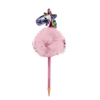 Picture of UNICORN PENCIL WITH POM POM 4 COLOR THE LITTLIES