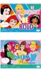 Picture of PAINTING BLOCK DISNEY PRINCESS 23X33 40 SHEETS STICKERS-STENCIL- 2 COLORING PAGES 2 DESIGNS