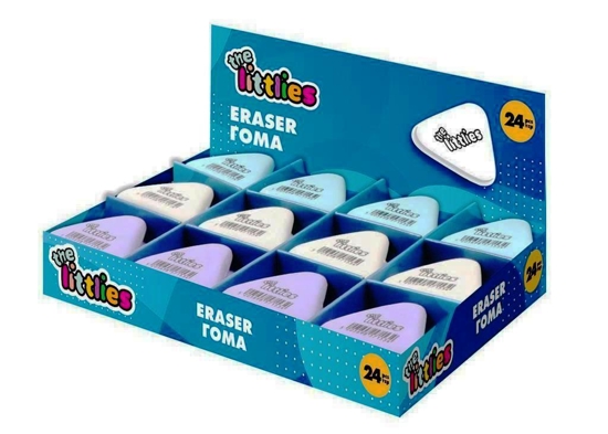 Picture of ERASER TRIANGULAR 37X37X8MM THE LITTLIES