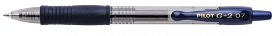 Picture of PILOT PEN G-2 0.7 BLUE-BLACK