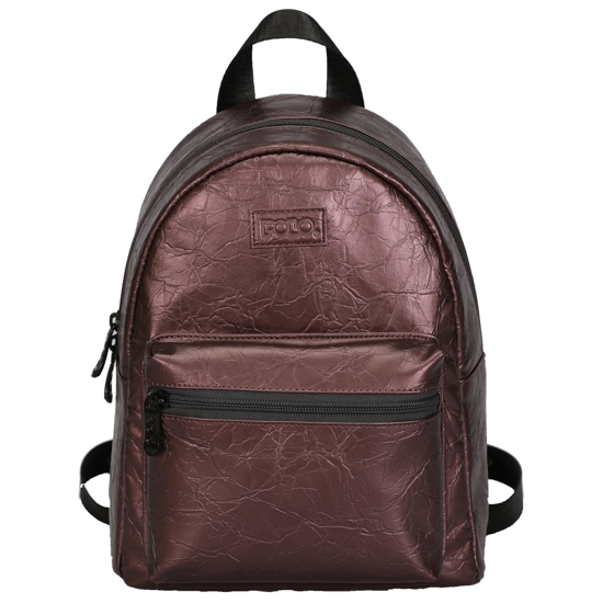 Picture of BACKPACK MINI PRINCESSA PURPLE EGGPLANT METALLIC 907022-4802