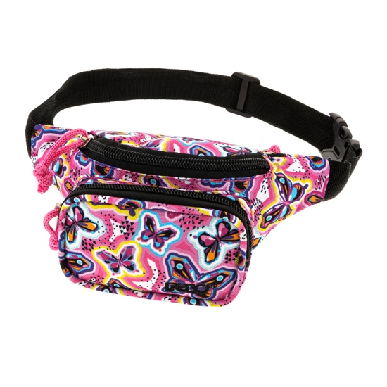 Picture of WAIST BAG BANANA KIDDO M BUTTERFLIES 908018-8153