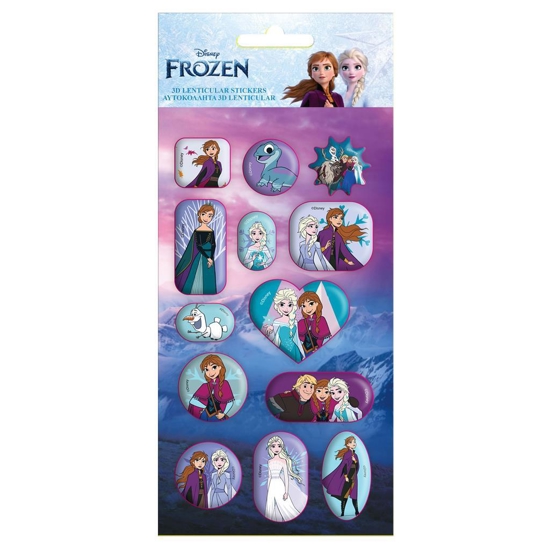 Picture of STICKERS 3D LENTICULAR 10X22 FROZEN 2