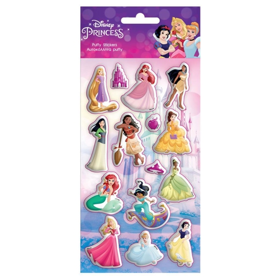 Picture of STICKERS PUFFY 10X22CM PRINCESS
