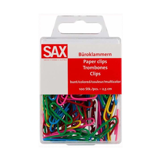 Picture of 2.5CM COLORED CONNECTORS IN A BOX OF 100 SAX