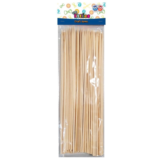 Picture of WOODEN STRAWS 25EK 50TEM THE LITTLIES