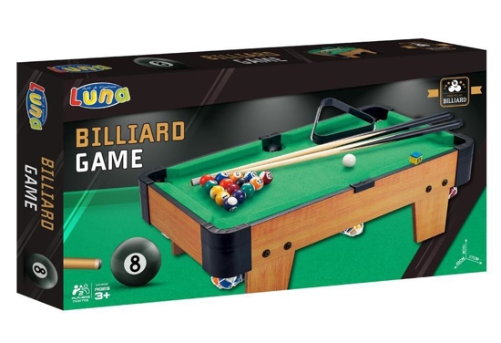 Picture of BILLIARD WOODEN TABLE 51X34.5X58CM LUNA