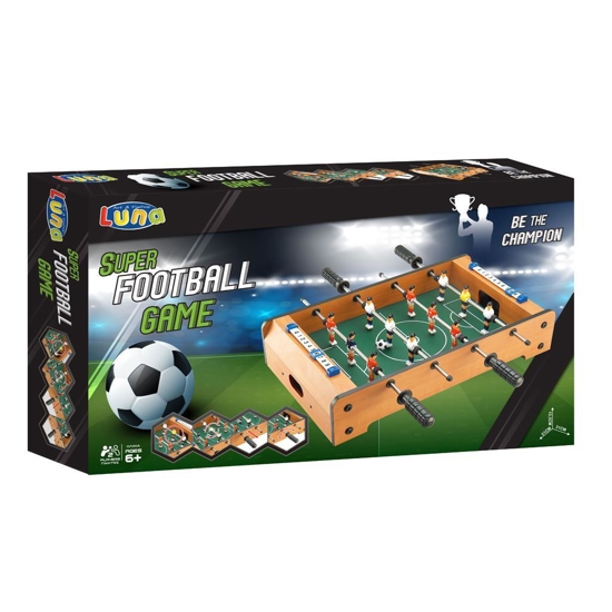 Picture of WOODEN FOOTBALL 51X31X10.5CM TABLE LUNA