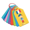 Picture of EDUCATIONAL CARDS FLAGS AND COUNTRIES OF THE WORLD 24PCS LUNA