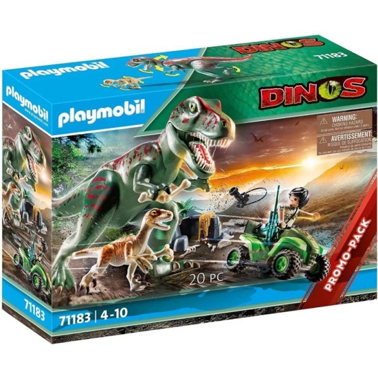 Εικόνα της PLAYMOBIL Η ΕΠΙΘΕΣΗ ΤΟΥ ΔΕΙΝΟΣΑΥΡΟΥ T-REX 71183