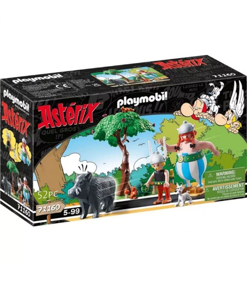 Εικόνα της PLAYMOBIL Asterix: Κυνήγι αγριογούρουνου 71160