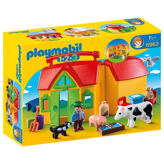 Picture of PLAYMOBIL Farm-suitcase 1.2.3