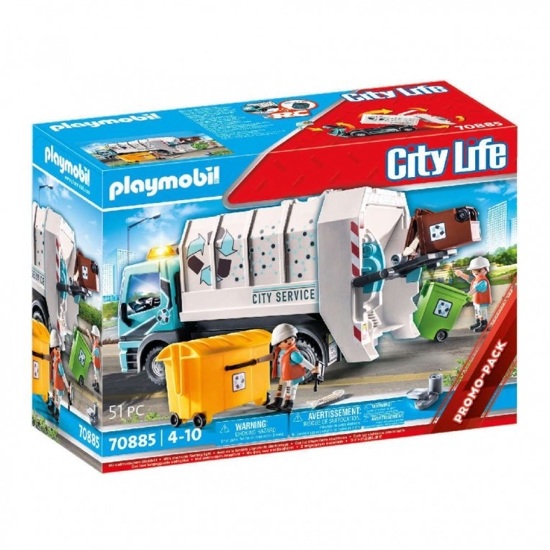 Εικόνα της PLAYMOBIL Φορτηγό ανακύκλωσης 70885