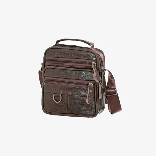 Picture of Bartuggi Leather messenger bag Brown 718-110632