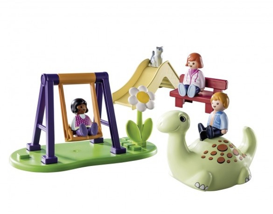 Εικόνα της PLAYMOBIL Παιδική χαρά 1.2.3 71157