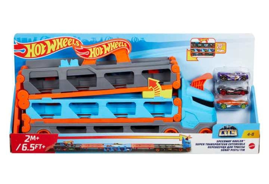 Εικόνα της Hot Wheels® Nταλίκα-Πίστα 2 σε 1 4+