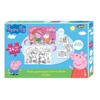 Picture of PEPPA PIG 2-SIDED COLORING PUZZLE WITH 3 CHROME CELLS, LUNA TOYS, 24 PIECES, 41X28 CM.